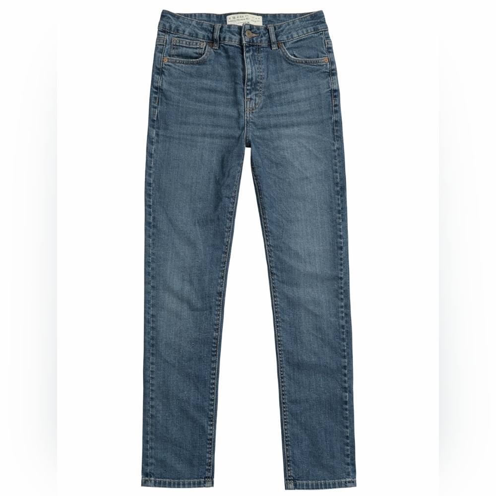 Kids Denim Skinny Jeans Size 8 Blue Stretch